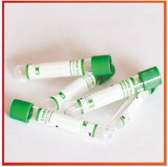 Пробірка вакуумна 6 мл крові 13*75, Li, зелена кришка, Lind-Vac® (100шт/уп)