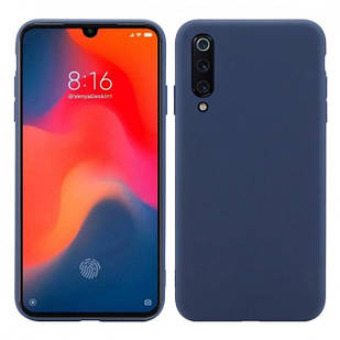 Чохол силіконовий для Samsung Galaxy A70 A705 синій