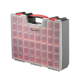 Органайзер 16 ", 8 лотків, 41.5х33х11 cm INTERTOOL BX-4034 Пластиковий органайзер pwtl