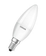 Лампа светодиодная филаментная 5W 220V 470lm 4000K E14 37х100mm свеча [4052899973367] OSRAM led Value classicB