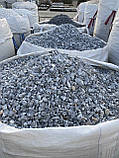 Галька сіра декоративна мармурова для клумб (ціна за 1 кг від 1 тони), фото 4