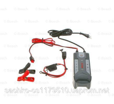 Зарядное устройство "Bosch С3" полностью автомотическое для зарядки автомобильных и мото аккумуляторов - фото 3 - id-p23930962