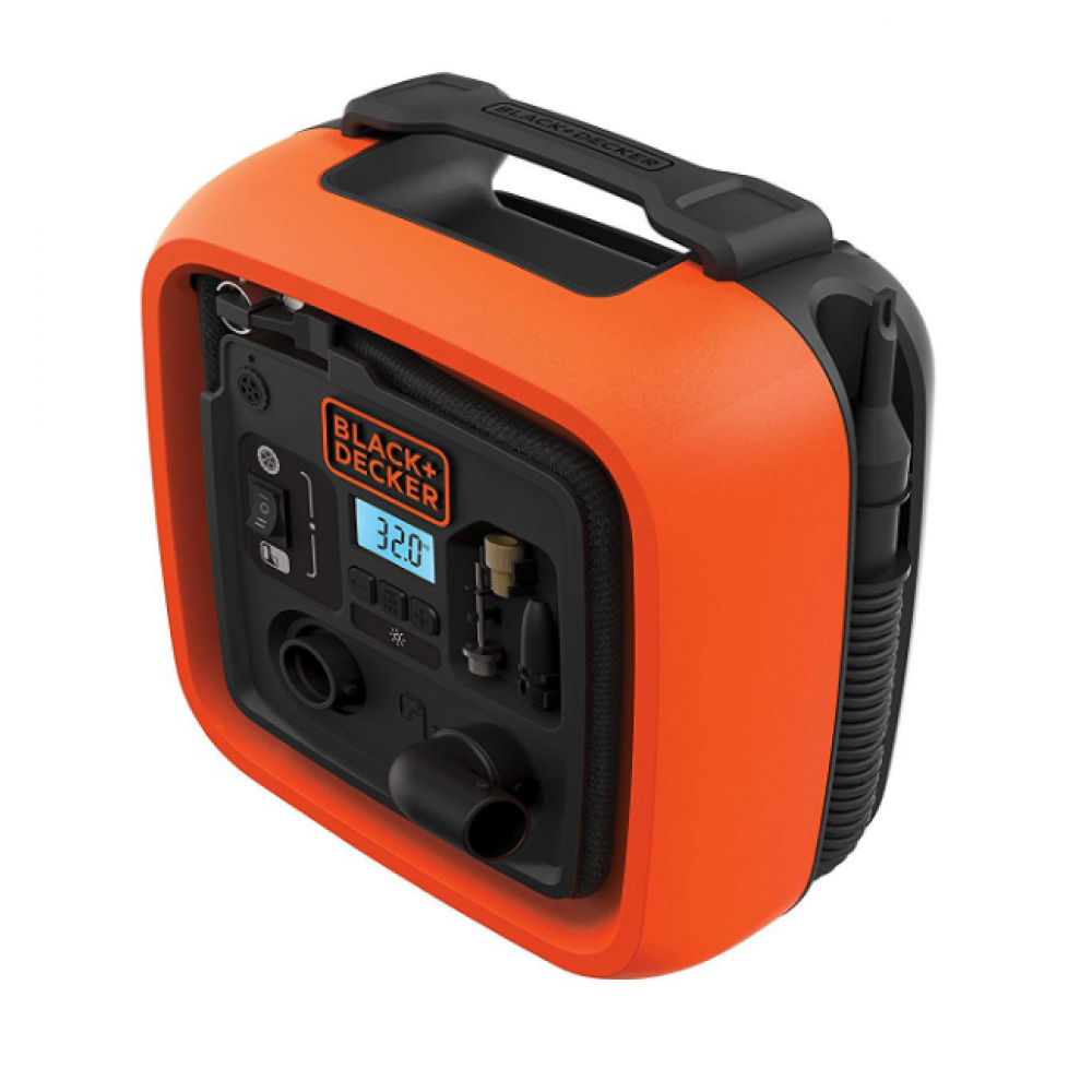 Автомобільний компресор BLACK+DECKER ASI400, 12В