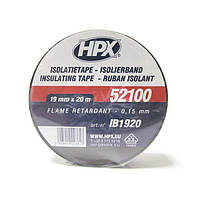 HPX Изолента ПВХ/52100/19*20м чёрн. IB1920. Изоляционная лента 52100 на основе ПВХ [INRUC0080020192060],
