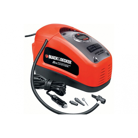 Автомобільний компресор BLACK+DECKER ASI300, 11 Атм, фото 1