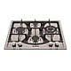 Газова варильна поверхня для кухні Ventolux HG E7 CEST (X), нержавіюча сталь, на 4 конфорки, фото 2