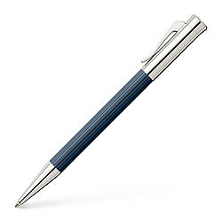 Кулькова ручка Graf von Faber-Castell з колекції Tamitio Night Blue, корпус синій, 141583