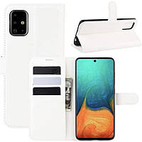 Чехол-книжка Litchie Wallet для Samsung Galaxy A71 A715 White