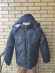 Куртка чоловіча зимова високої якості на холофайбері F50