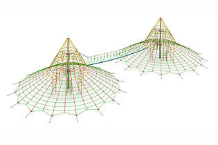 Канатний ігровий комплекс для дітей Брустайл