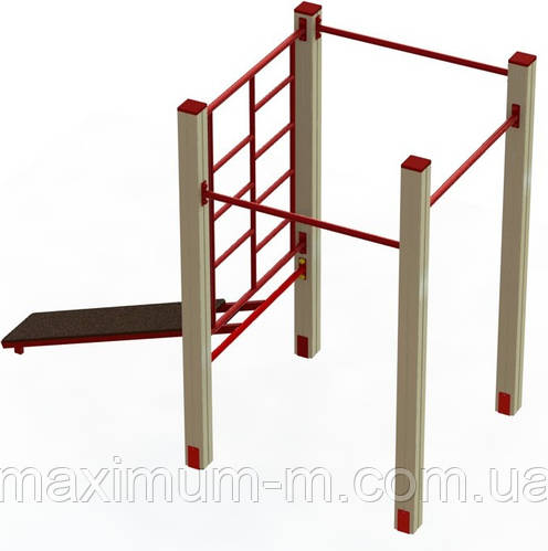 Купить Гимнастический комплекс «Турник Квадро» BruStyle, цена 7875 ...