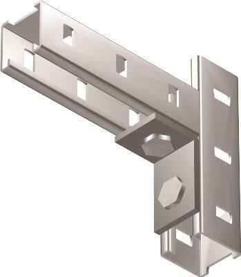 Куточок кріпильний одинарний, гарячого цинкування, b5 Combitech, дкс [bmc1011], фото 1