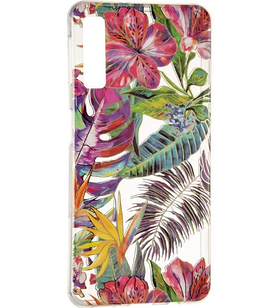 Чохол силіконовий Flowers Shine для Samsung Galaxy A7 2018 (A750)