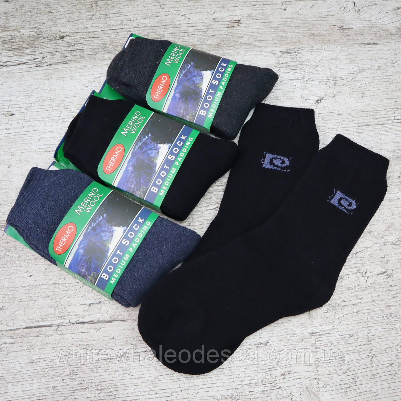 Термошкарпетки чоловічі Thermo Boot Sock із вовни австралійського мериноса