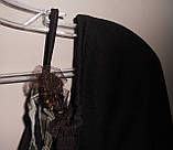 Блузон шоколадного кольору з відкритими плечима і клешным рукавом Dolce Ribella, фото 2