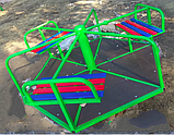 Дитяча вулична карусель Dali №601 шестимісна металева, фото 7