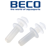 Беруші для плавання беруші для басейну силіконові з чохлом BECO 9847 прозорі