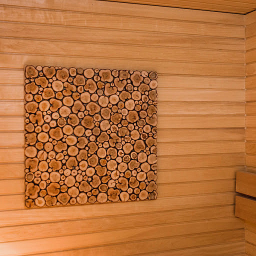 Панель ялівцева Kadakaplaat для лазні та сауни 500 х 500 мм, фото 1