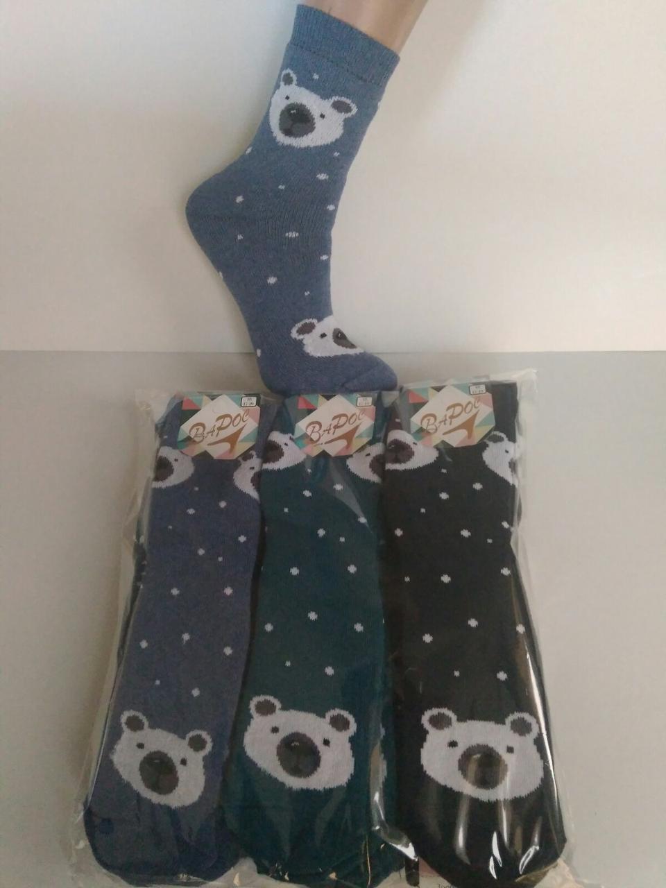 Шкарпетки дитячі махрові "Bear" 18 р. (Зимові) Варос