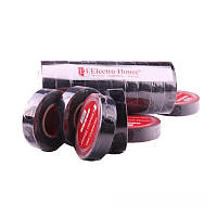 Ізострічка чорна 0,15 мм х 18 мм х 17 м