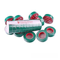 Ізострічка зелена 0,15 мм х 18 мм х 17 м