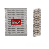 Клемна колодка 16A 12mm2 Поліпропілен гвинтовий затискач