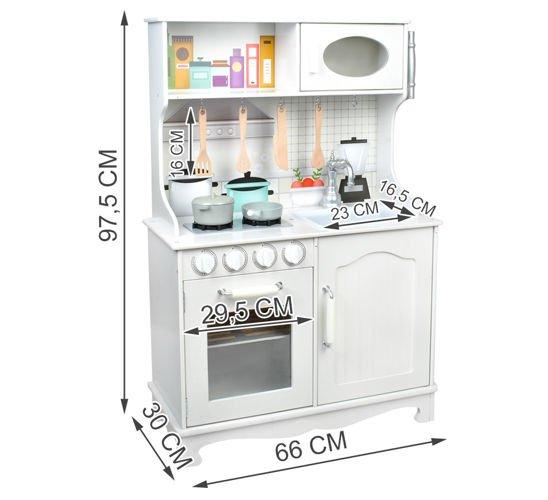 Дерев'яна дитяча кухня 97,5 × 66 см KD 4581