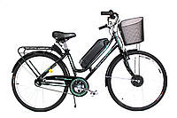 Электровелосипед SEINE woman 26 колесо 36В 350Вт 8Ач на литий ионном аккумуляторе