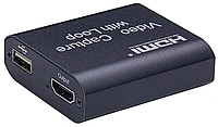 USB HDMI Game Capture адаптер видеозахвата сквозной, для организации стриминга