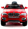 Дитячі електромобіль на пульті керування, джип, BMW X6, колеса ЕVА!, фото 8