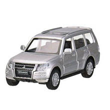 Машинка Mitsubishi Pajero 4WD Turbo 1:43 сіра