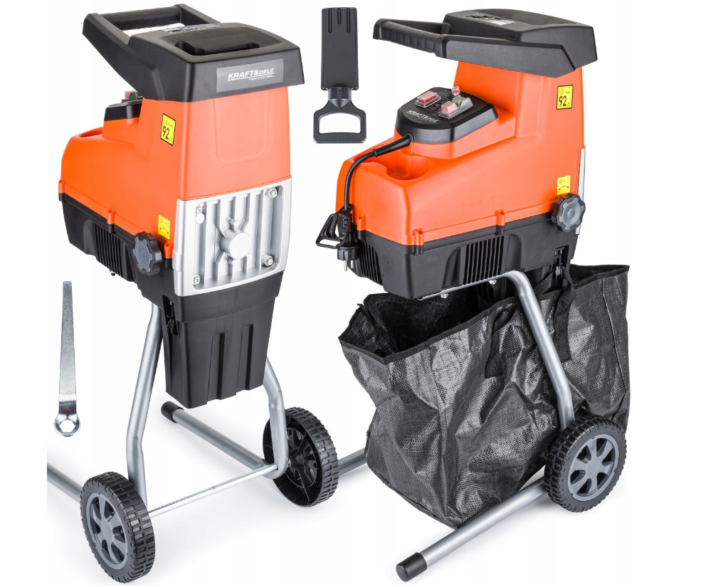 Садовий подрібнювач гілок фрезерний KRAFT&DELE 2800 Вт KD5201