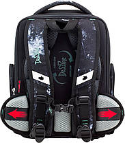 Ранець шкільний для хлопчика і сумка для взуття рюкзак в 1-4 клас Машина DeLune 11-033, фото 3