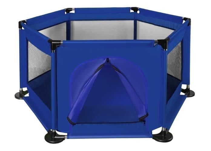 Манеж дитячий Malatec 125 × 65 см синій 8495