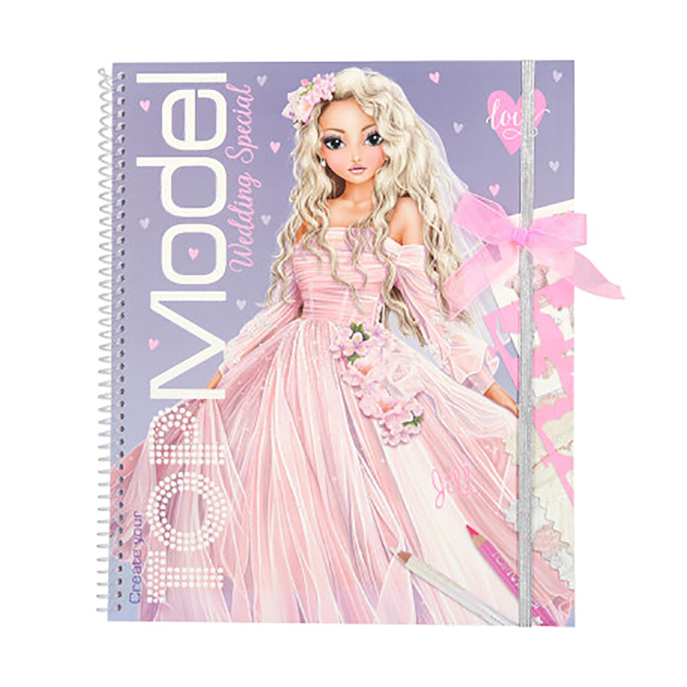 Альбом для розфарбовування Top Model Весілля (4010070450311)