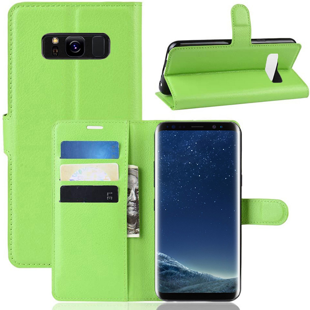 Чохол-книжка Litchie Wallet для Samsung G950 Galaxy S8 Green