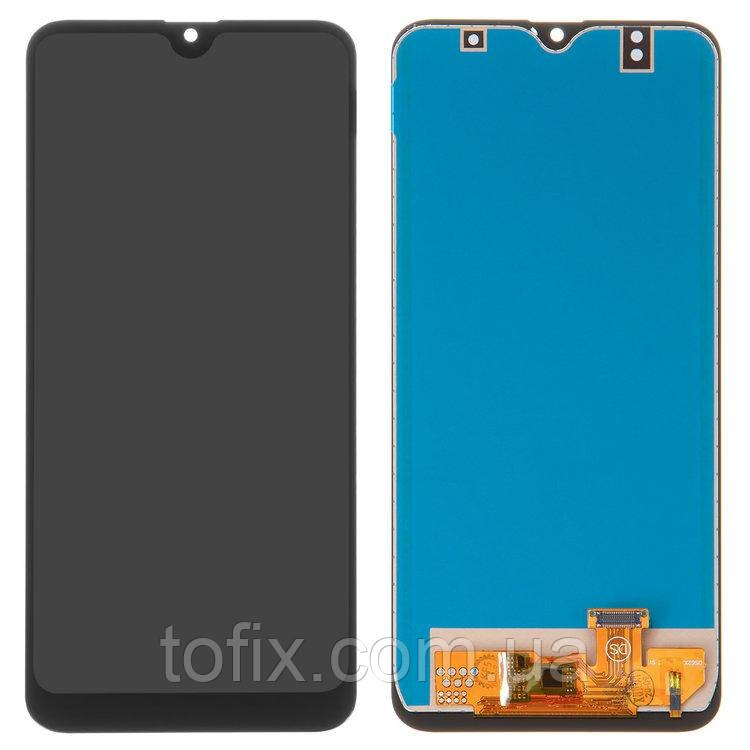 Дисплей для Samsung A307 Galaxy A30s (2019), модуль в зборі (екран і сенсор), черный, TFT