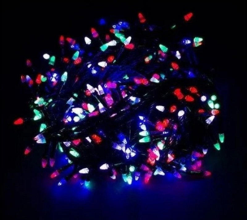 Гірлянда Зерно 200LED 15м Мікс (різнокольорова)