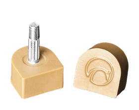 Набійки поліуретанові на штирі CASALI Standart штир 2.5 мм колір бежевий