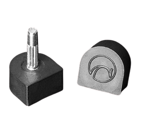Набійки поліуретанові на штирі CASALI Standart штир 2.9мм колір чорний