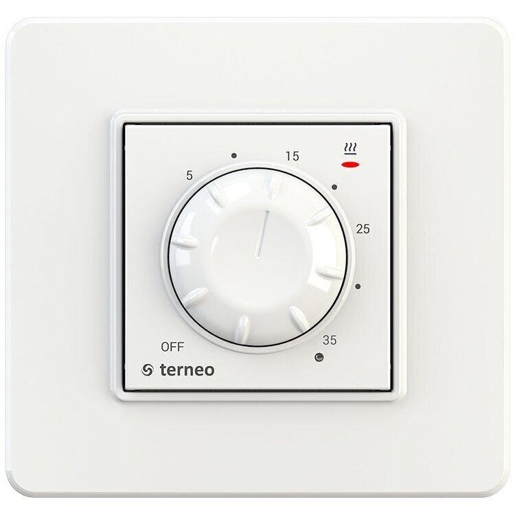 Терморегулятор для систем електричного опалення 16A 3000BA [4820120220098] білий ROL Terneo