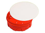 104x40мм внутрішня розподільча коробка коробка 9 вводів цегла-бетон IP20 [КР1105] PP Hegel