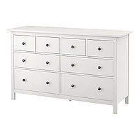 IKEA HEMNES (102.392.80) Комод, 8 ящиков, красный