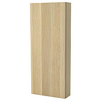 IKEA GODMORGON (202.261.83) Настенный шкаф с дверью, белый крашеный дуб, крашеный дуб, белый