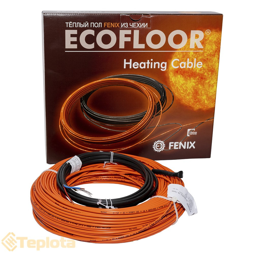 ECOFLOOR ADSV 18 2600, Чехія - Двожильний нагрівальний кабель