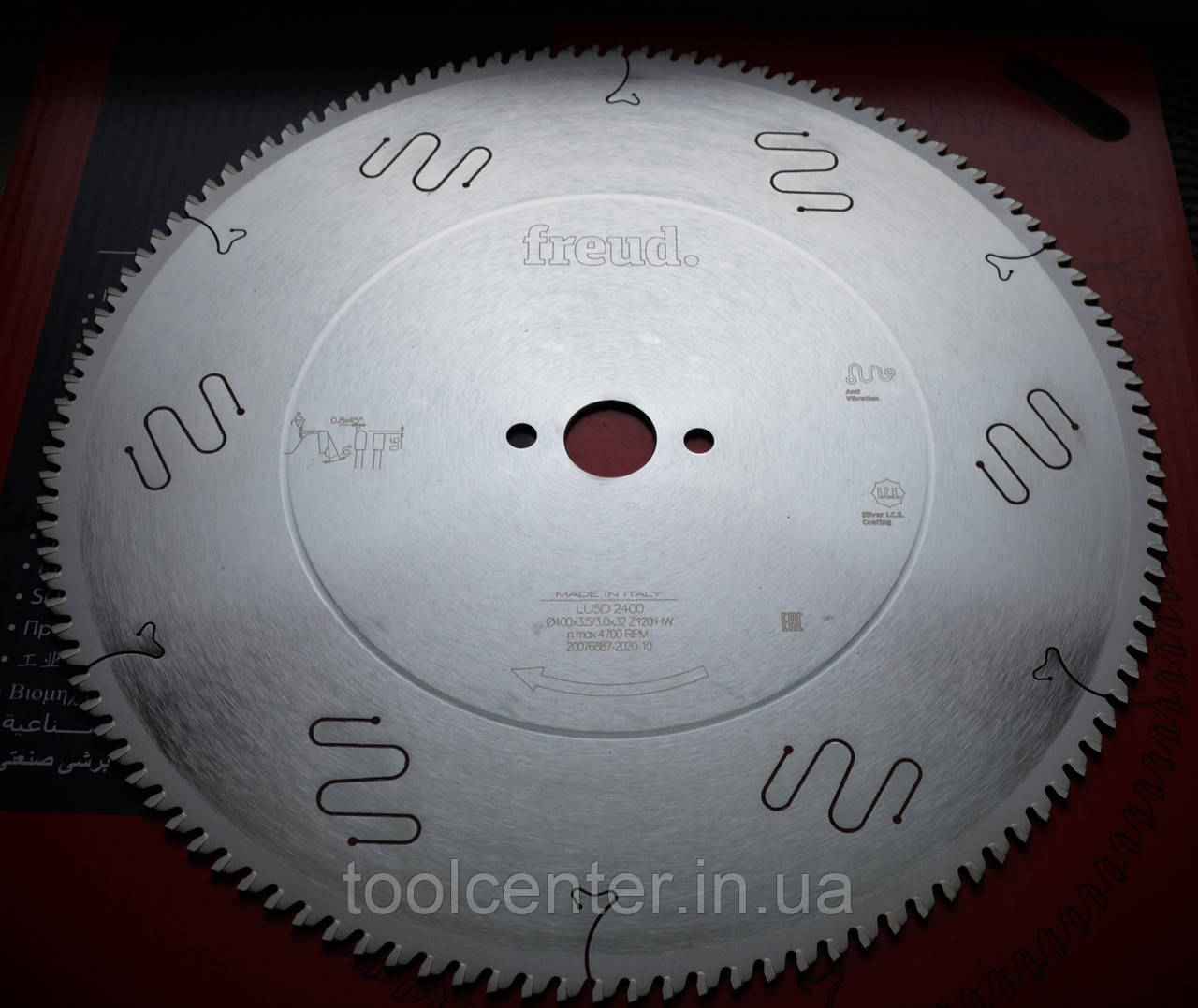 Пила для алюмінію і ПВХ Freud 400х3,5/3,0х32 Z120