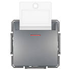 Карточний механічний вимикач Asfora ABS сталь [EPH6200162] Шнейдер Електрік