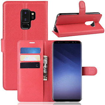 Чохол-книжка Litchie Wallet для Samsung G965 Galaxy S9 Plus Red