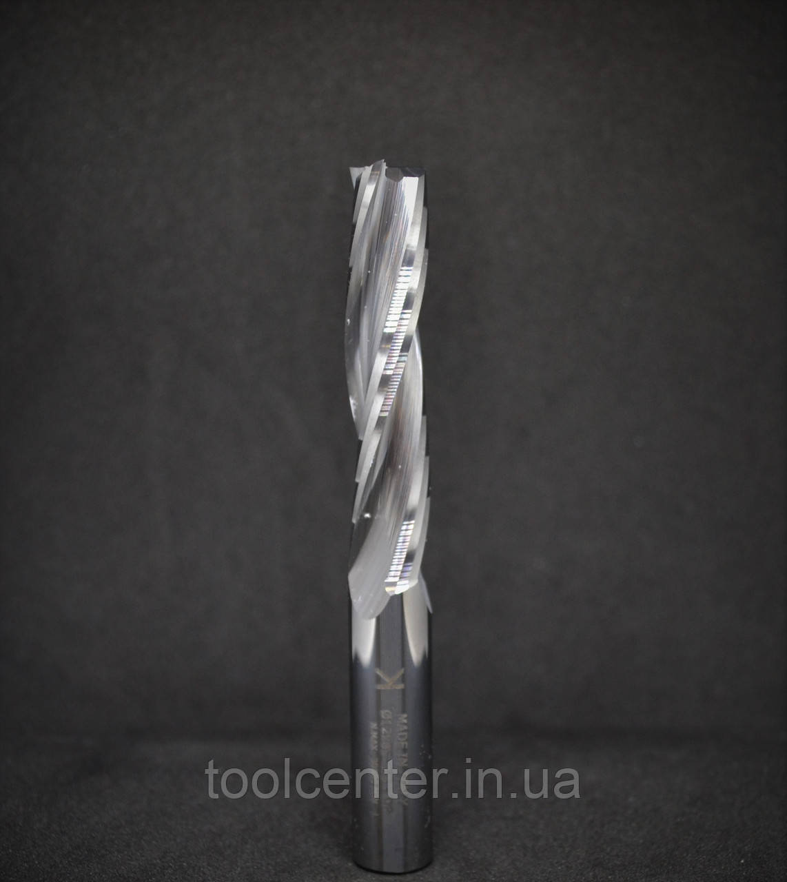 Фреза спіральна HW: D=12 I=52 L=100 S=12 Z=3