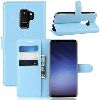 Чохол-книжка Litchie Wallet для Samsung G965 Galaxy S9 Plus Blue